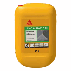 การบ่มคอนกรีต น้ำยาบ่มคอนกรีต Sika Antisol S